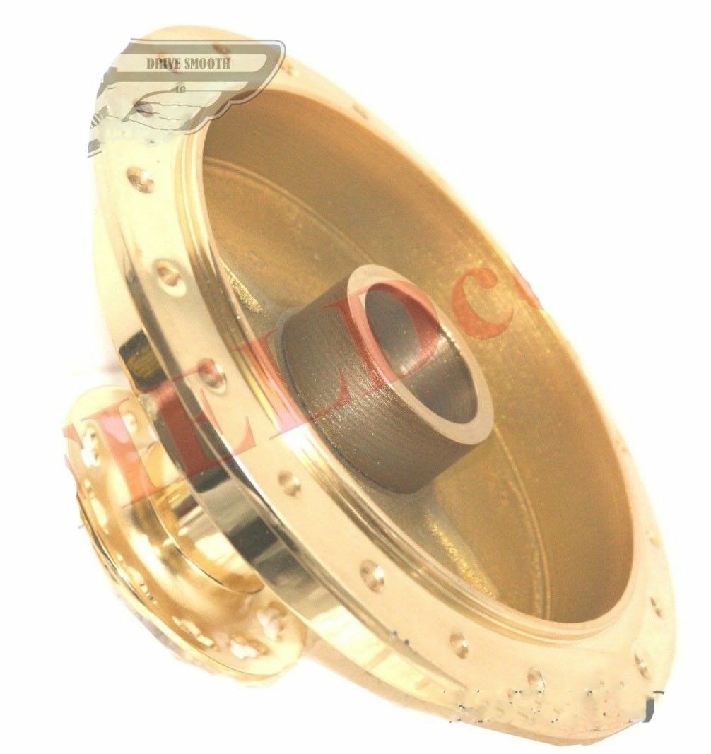 Fits Royal Enfield 350 500 Early Half Width Front Wheel Hub Drum Gold Finish 