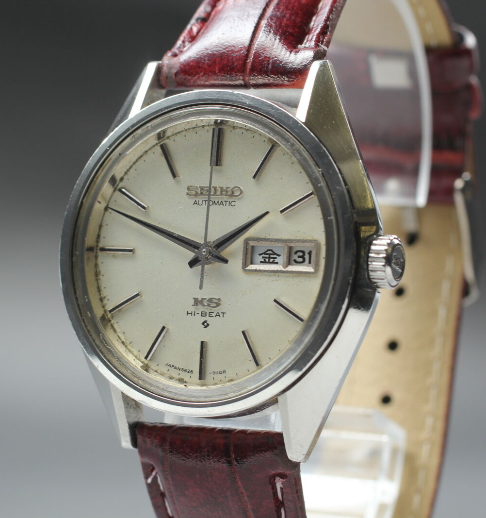 Vintage 1973 [Near MINT] KING SEIKO Hi-Beat 5626-7113 AT