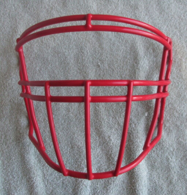 RIDDELL SPEED FLEX SERIES RED FOOTBALL FACE MASK 95410 MEETS NOCSAE STANDARD