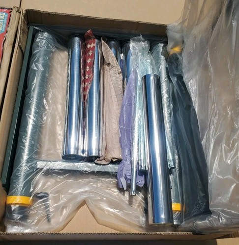 Shop Fox Heavy Duty 9-Roller Table D2271 Rollers And Legs Only No Side Rails!