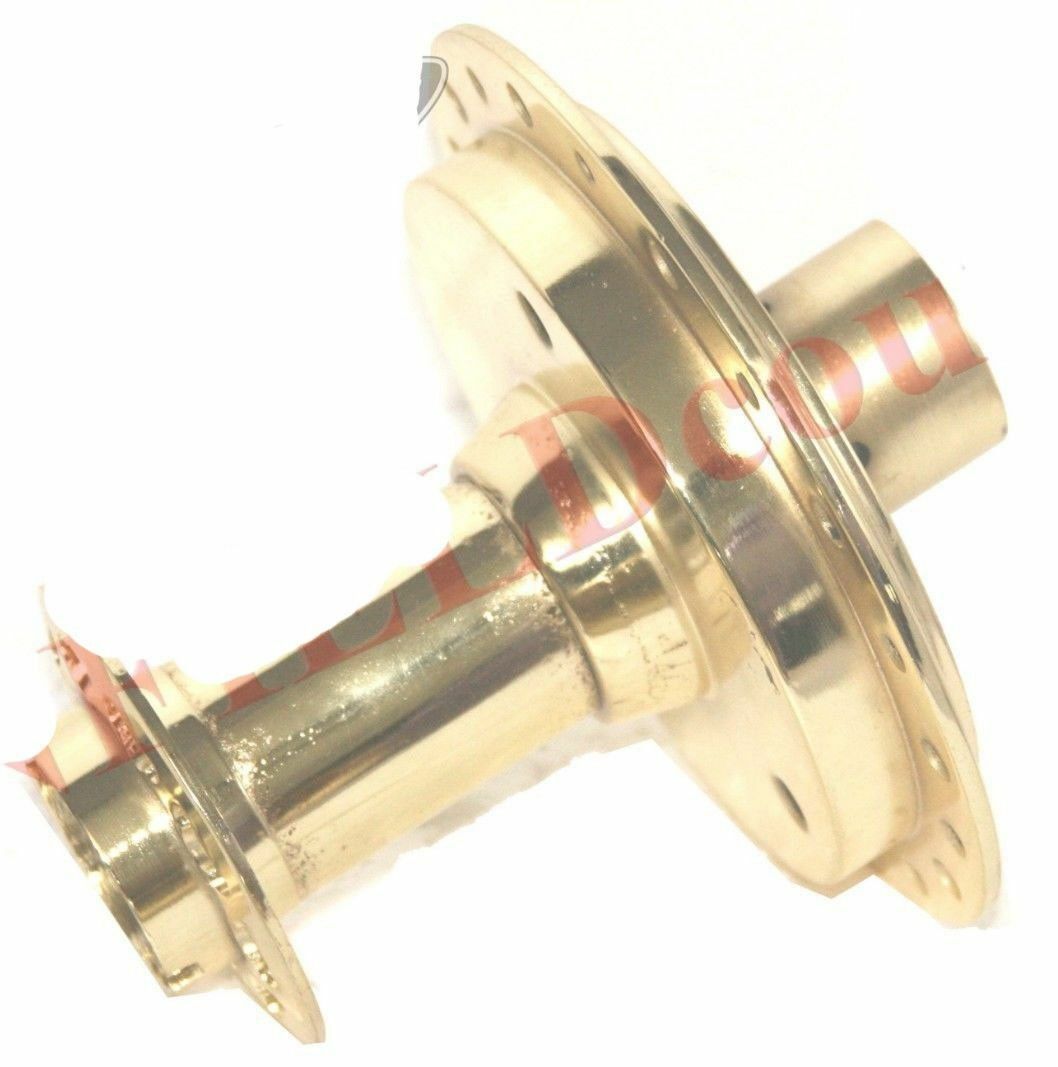 Fits Royal Enfield BSA BHalf Width Rear Wheel Hub Drum Golden Finish  