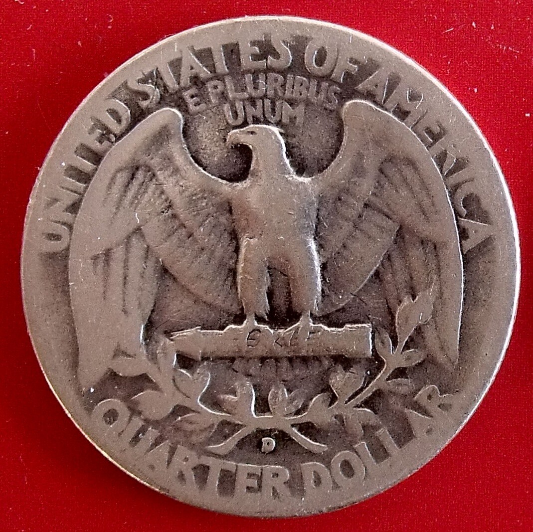 1935-D Washington Quarter – VG – Free Shipping