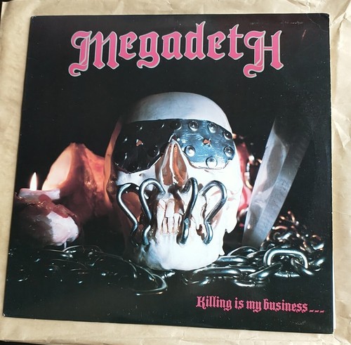 【LP】MEGADETH　Killing is my business Megadeth - Killing Is My Business, Vinyl LP, Combat 1985