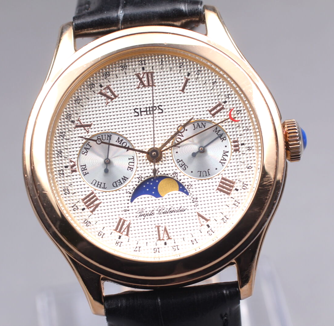 つ*さ様 ロマンスウォッチ(CITIZEN) Near MINT] Citizen x SHIPS Limited 6350-S063736 Triple