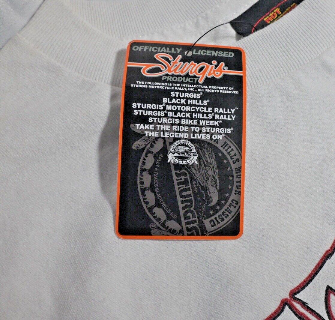 Hot Leathers Official Sturgis 2016 Bike Week Long Sleeve T-Shirt, Men's 3XL, NWT