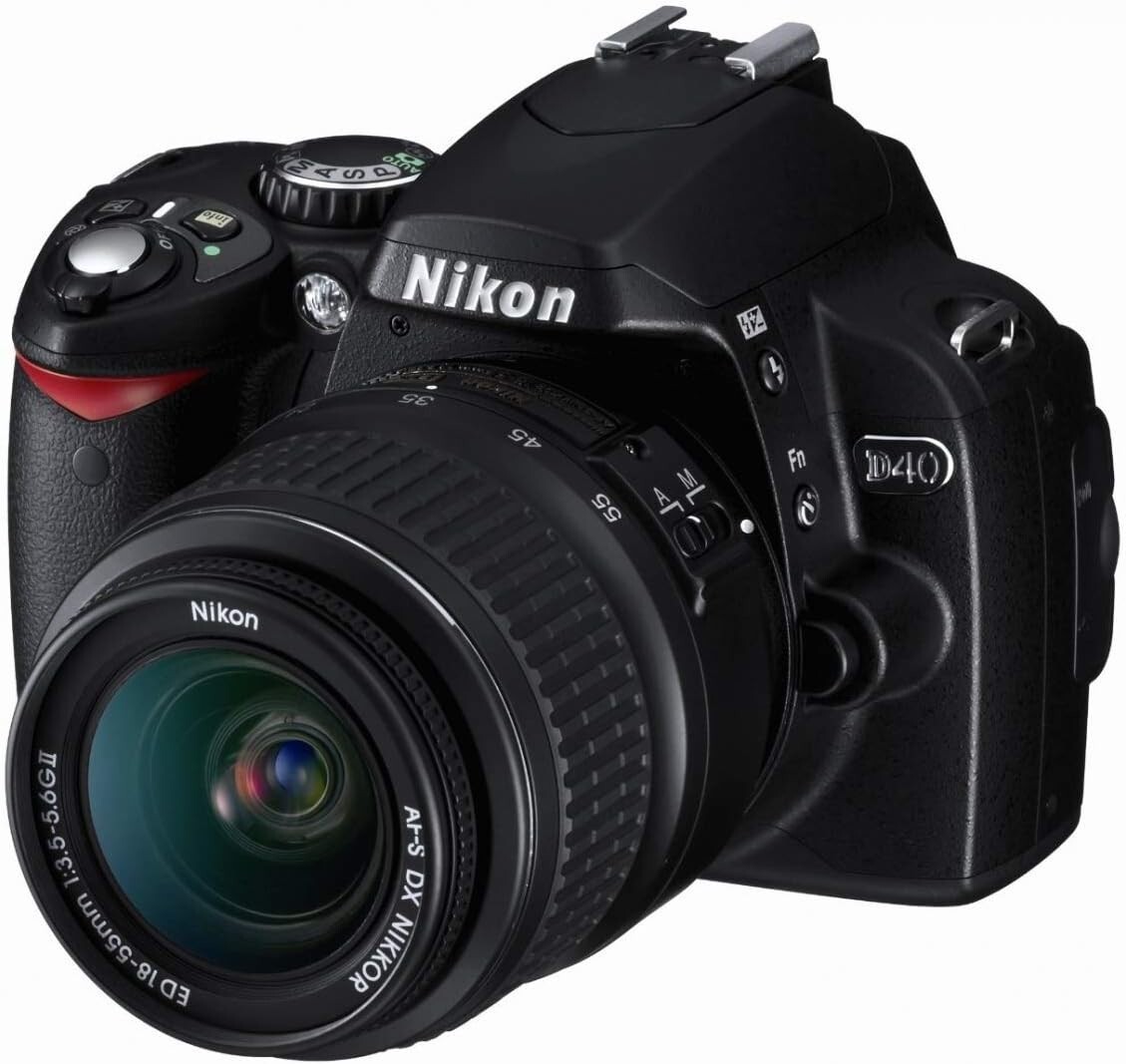 ⭐️大人気⭐️Nikon D40 標準レンズセット 美品 動作確認済 高性能 Nikon D40 6.1MP Digital SLR Camera💗Bundle-Nikon DX/Charger
