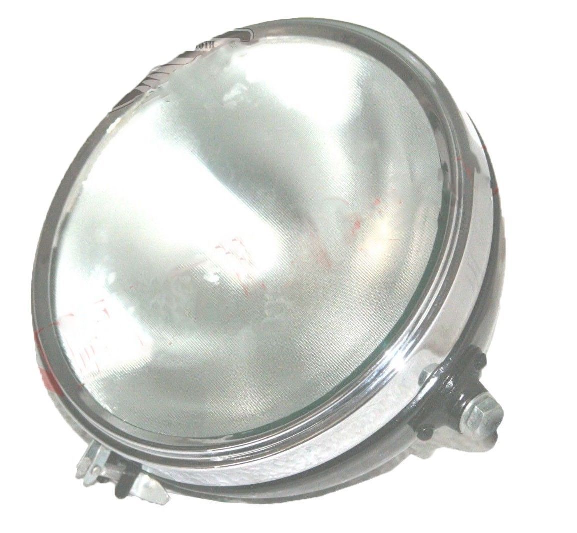 Headlight Headlamp Assey 8" Flat Glass Miler Type Fits Norton Triumph AJS 