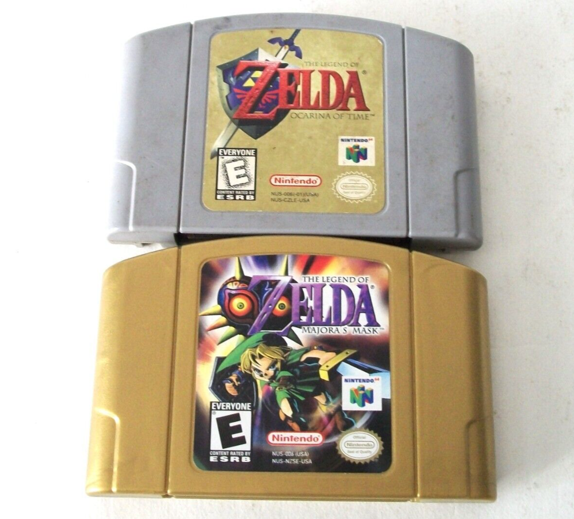 Legend of Zelda Ocarina of Time and Majora's Mask N64 2 -  Denmark