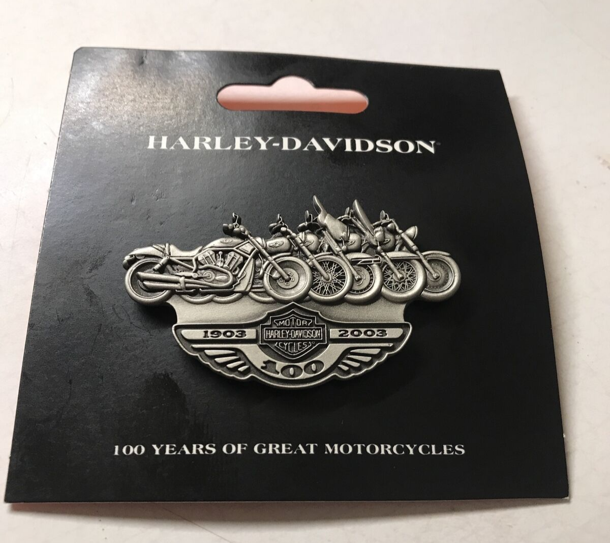 Harley-Davidson 100TH ANNIVERSARY BIKE LINE-UP- Pin | eBay