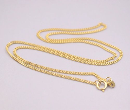 18金 /Au750 ペンダント 本物の AU750 リアルゴールド 18 K ビーリッチレンガペンダント