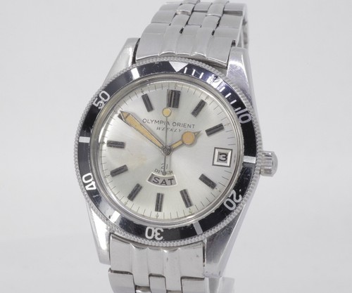 VTG OLYMPIA ORIENT WEEKLY 0-19639 DIVER 21J WHITE MANUAL