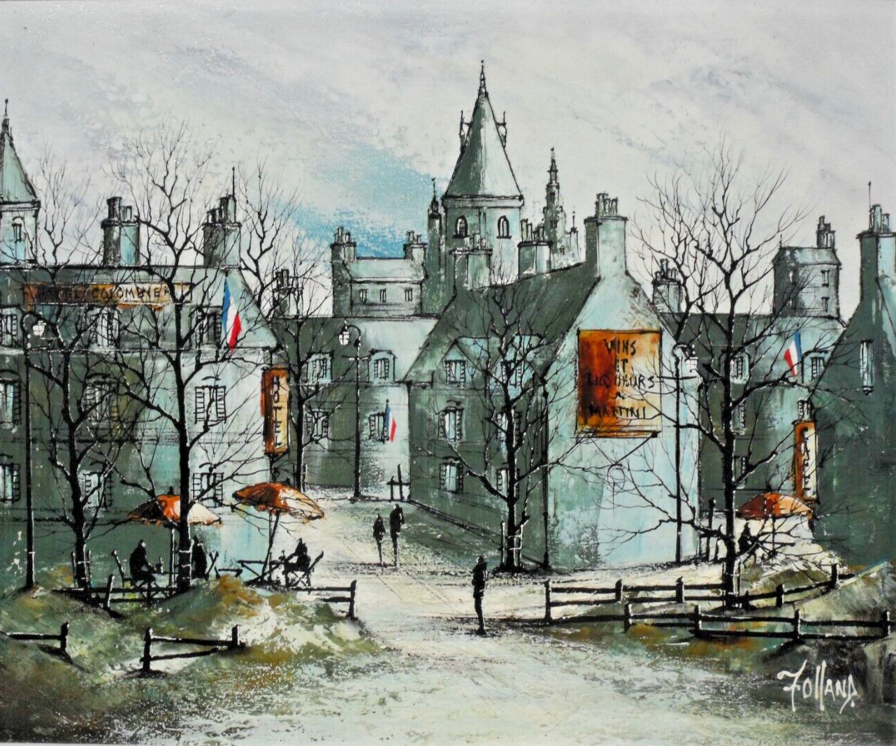 Ron Folland British  の絵 Ron Folland (British 1932-1999): Autumn River | Paintings