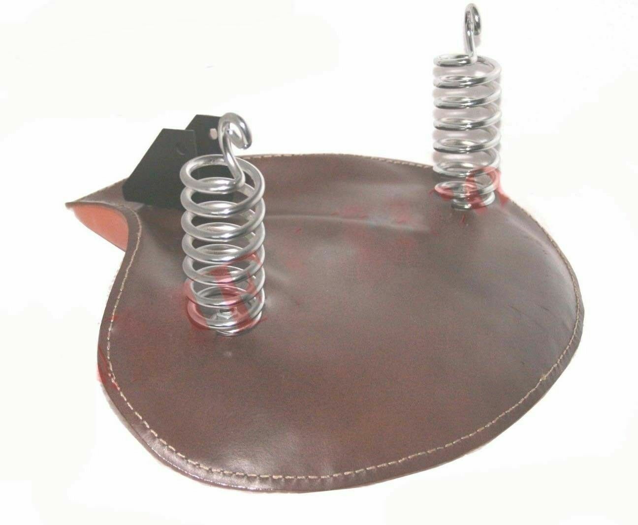 Fits Royal Enfield Classic 350 500 Front Driver Seat Bottom Leather Covered 