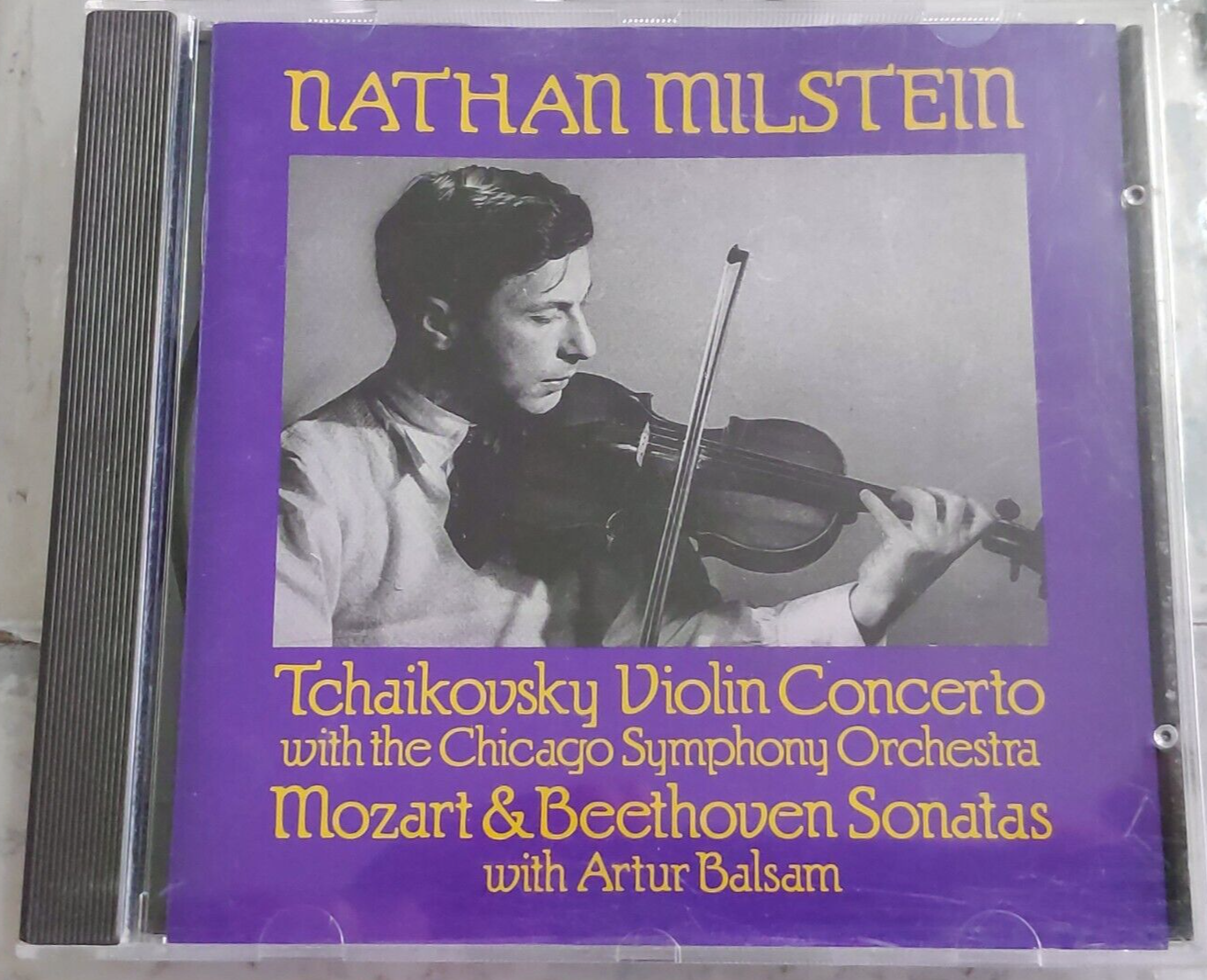 Milstein Plays Tchaikovsky Mozart Beethoven Concerto Sonatas