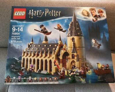 LEGO 75954 Harry Potter  Hogwarts Great Hall New Sealed Retired 2018 Set