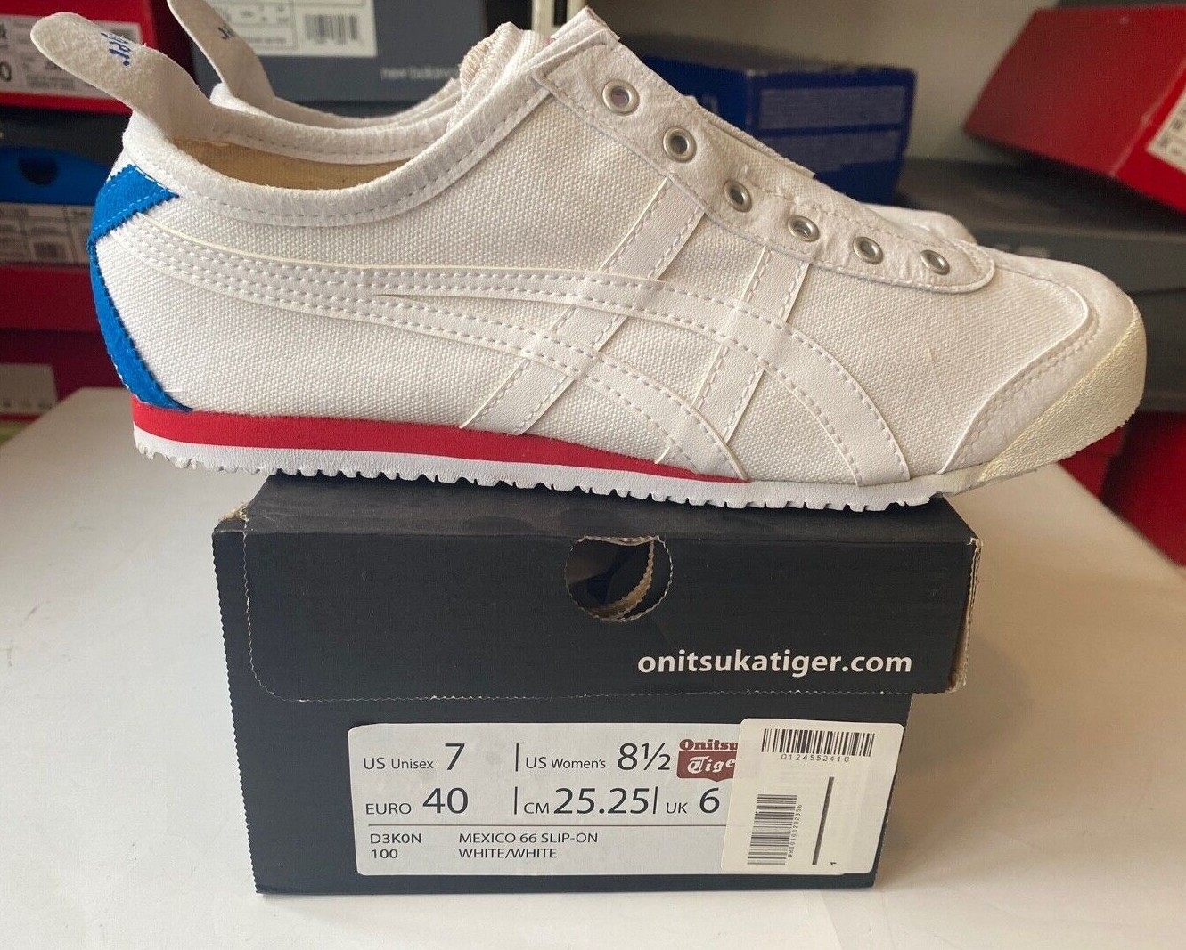 Onitsuka Tiger Mexico 66 Slip-On Unisex Sneakers Shoes [US:7