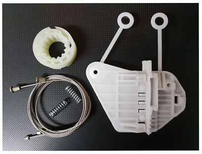 SET Für SMART 450 Gleitbacke Gleitstück Fensterheber Rolle Links 1998-2007