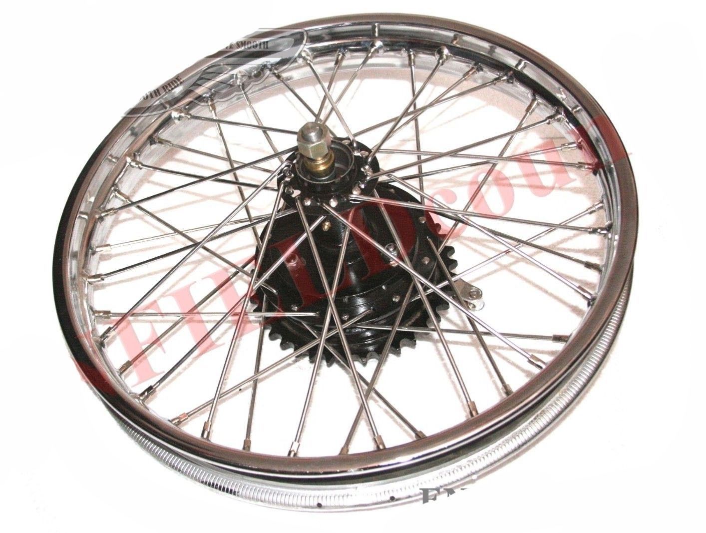 Fits Triumph 350 Rear Wheel Rim with Brake System 