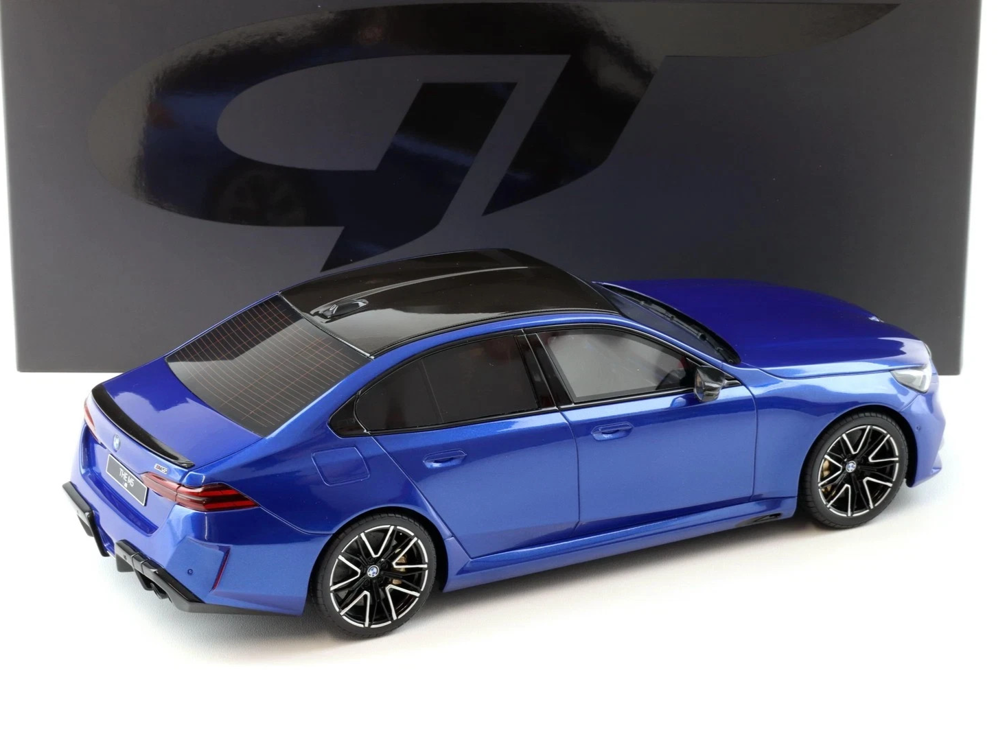 1/18 BMW M5 (G90) 2024 Blue Metallic Resin Model Car by GT