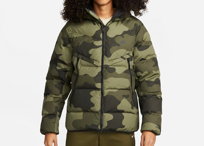 Nike camo parka sale