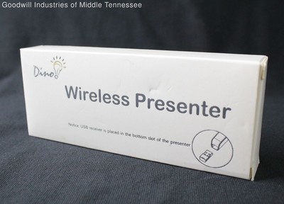DinoFire Wireless Hyperlink Volume Control 2.4GHz USB Presenter For PowerPoint