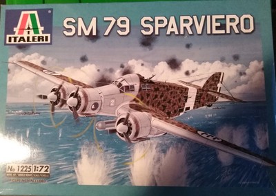 ITALERI -  SM 79 SPARVIERO 1:72 Mod n 1225 NUOVO X Modellisti