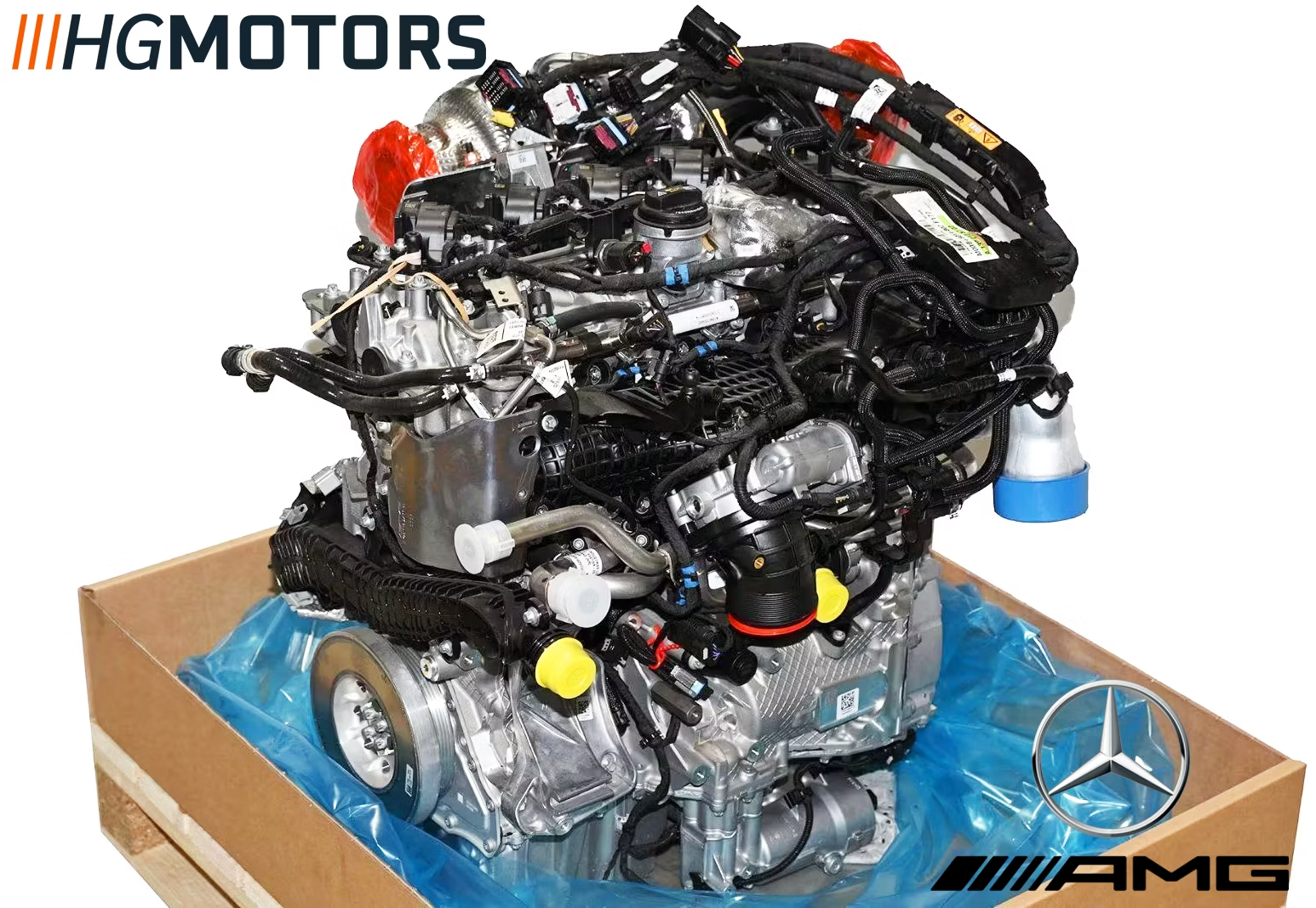 Austauschmotor Mercedes AMG GLC43 X254 M139580 M139980 310 kW Abholung & Einbau