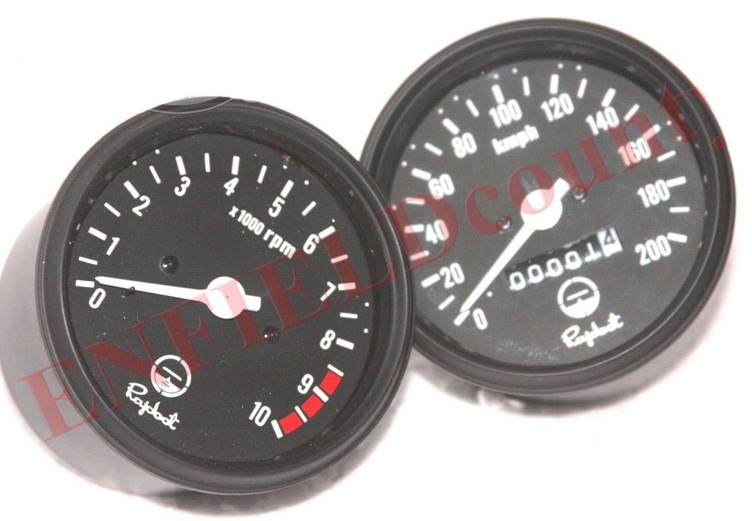 Yamaha RD250 RR350 Rajdoot Rpm Tachometer Speedometer Speedo 200 Kmph 