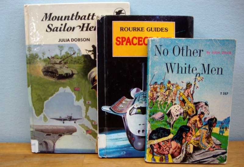 No Other White Men, Spacecraft, Etc   Vintage Ya Books Lot Of 3