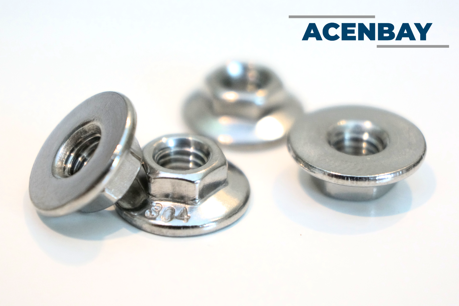 58) M5-0.8 SS Wide Flange Nuts, for Prius Hybrid Battery Module