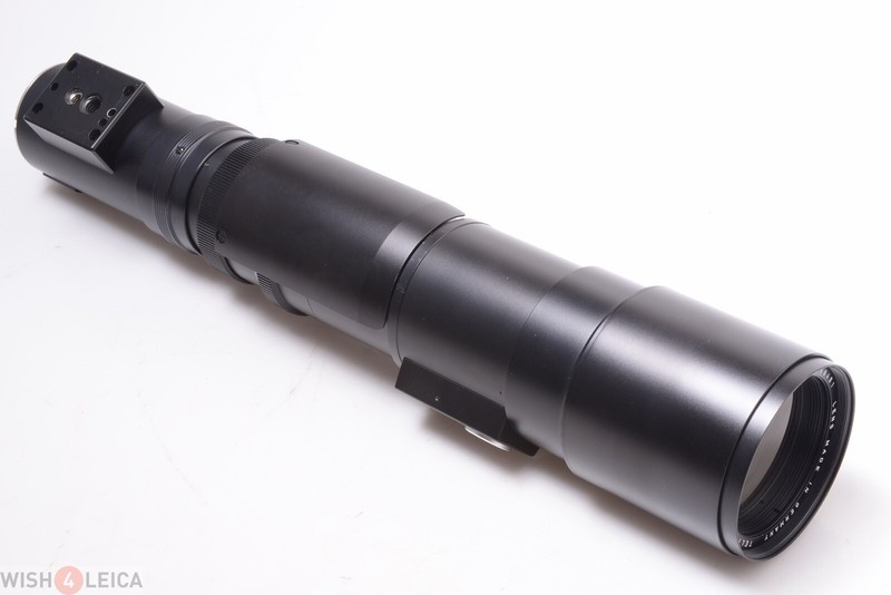 ✓ LEICA M 400MM 6.8 TELYT *MINTY* LENS W/ VISOFLEX III, FINDERS