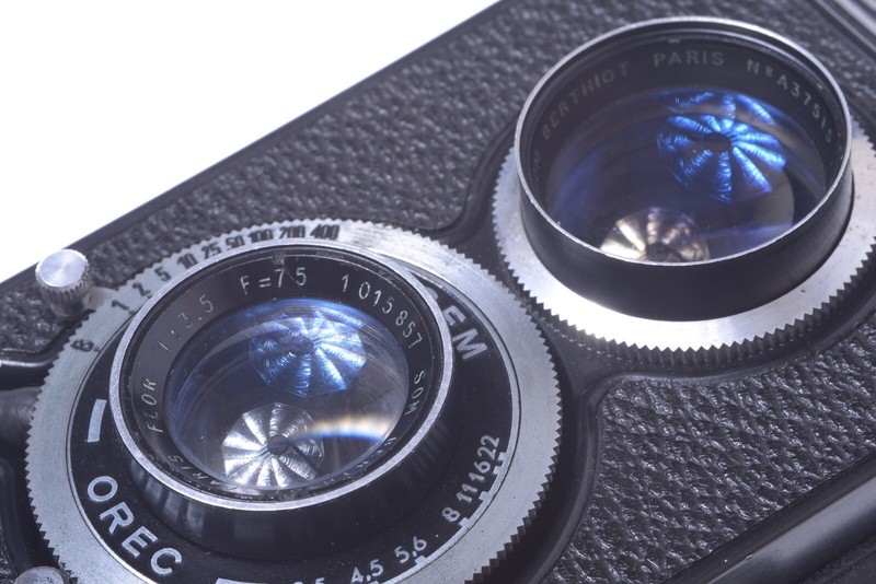 フィルムカメラ SEMFLEX  Som Berthiot 75mm F4.5 SEMFLEX 75mmf4.5 SOM BERTHIOT セムフレックス