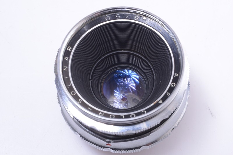 ✓ AGFA AMBIFLEX I AGFAFLEX III 35MM SLR FILM CAMERA SOLINAR 50MM