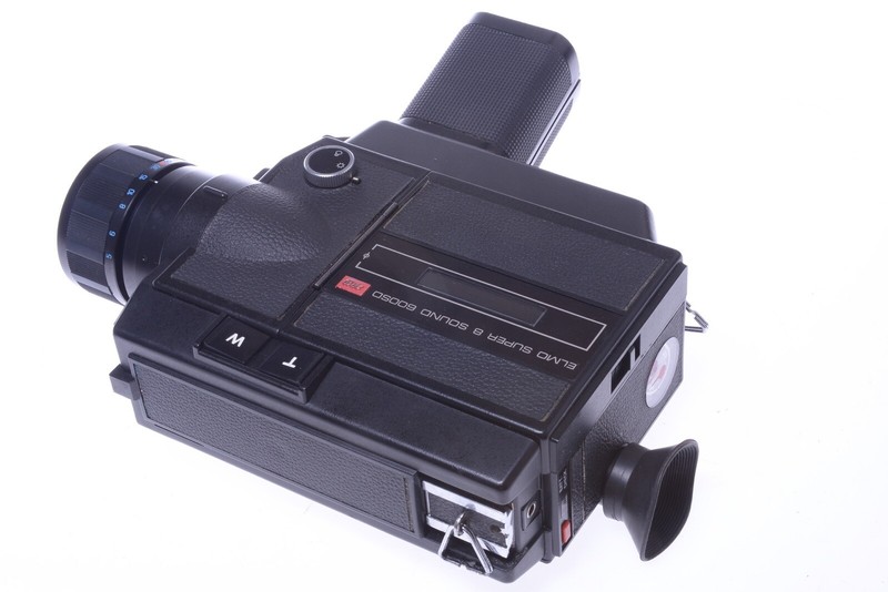 ✓ ELMO 600SD SUPER 8 SOUND ZOOM CINE MOVIE FILM 8MM CAMERA (WORKS