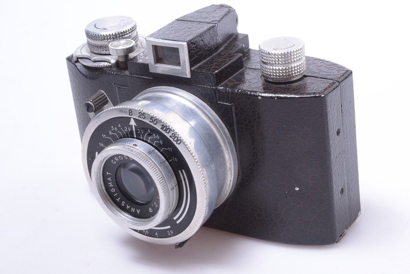 ✅ SEM KIM I 35MM FILM CAMERA ‘1947’ NICE & WORKS* CROSS ANASTIGMAT 45MM 2.9 LENS