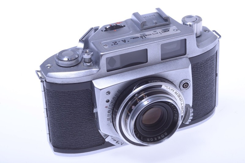 Minolta A 2 レンジファインダーカメラ ✓ MINOLTA A-2 A2 35MM RANGE FINDER CAMERA *VERY NICE* 45MM 2.8