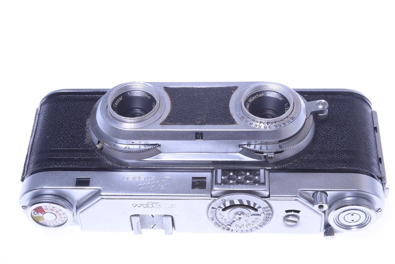 ✓ WIRGIN EDIXA STEREO IIIA *SCARCE* CAMERA ON 35MM FILM W