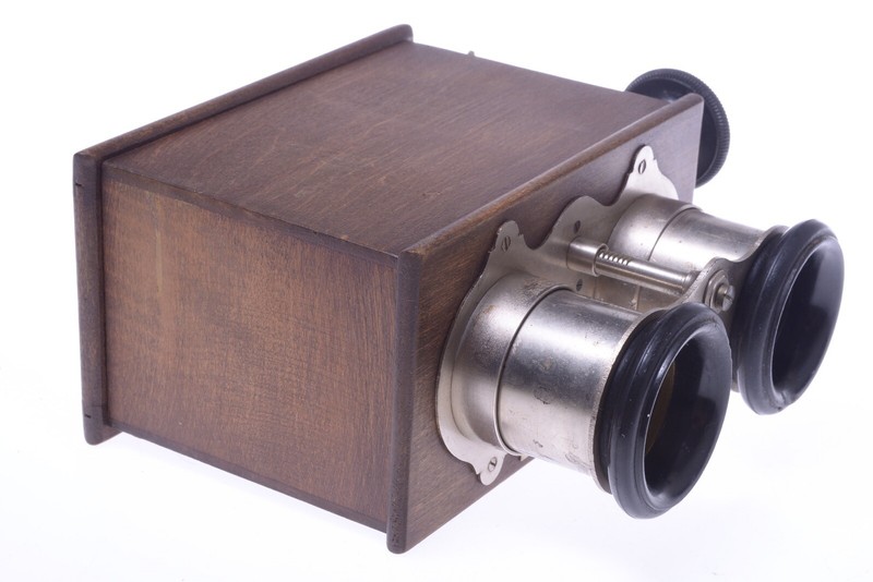 ✓ JULES RICHARD VERASCOPE STEREOSCOPE 3D STEREO VIEWER EARLY