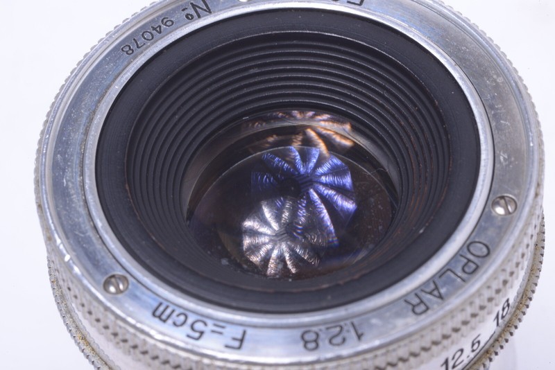 ✓ OPL FOCA 5CM, 50MM 2.8 OPLAR 35MM RANGE FINDER 36MM