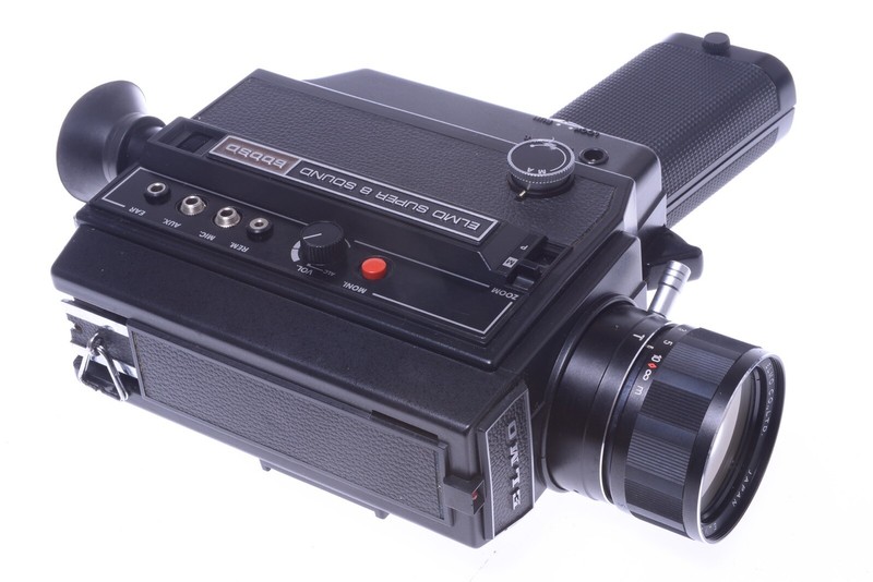 ✓ ELMO 600SD SUPER 8 SOUND ZOOM CINE MOVIE FILM 8MM CAMERA