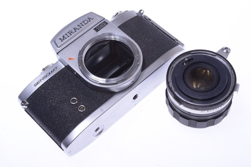 ミランダ MIRANDA SENSOMAT　RS　ケースつき ✓ MIRANDA SENSOMAT RS *PARTS/REPAIR* SLR 35MM CAMERA W