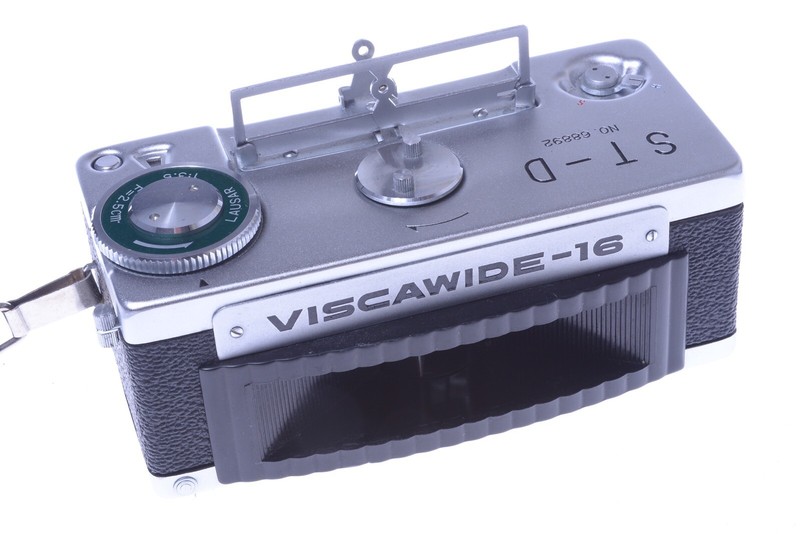 ✓ TAIYOKOKI VISCAWIDE 16 PANORAMA 10X46MM, 16MM FILM MINIATURE