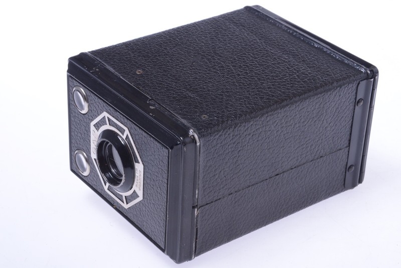 ビンテージ　ボックスカメラGAP Made in France 120/6x9 ✓ PARIS GAP *SCARCE* METAL BOX CAMERA 6X9CM 120 ROLL FILM