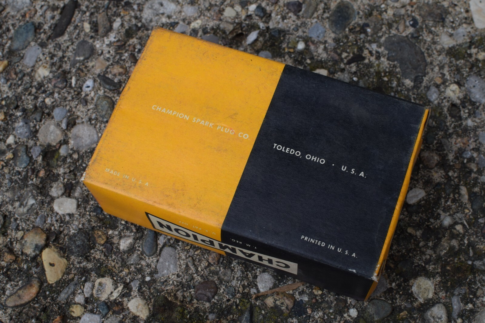 Vintage Champion Spark Plugs N-57 10 Plugs New In Original Box NOS