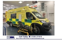 2020 Fiat Ducato 42 MAXI 2.3 MULTIJET POWER 180PS AMBULANCE C/W STRYKER STRETCHE