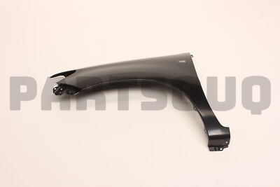 切手 538120K080 Genuine Toyota FENDER SUB-ASSY, FRONT LH 53812