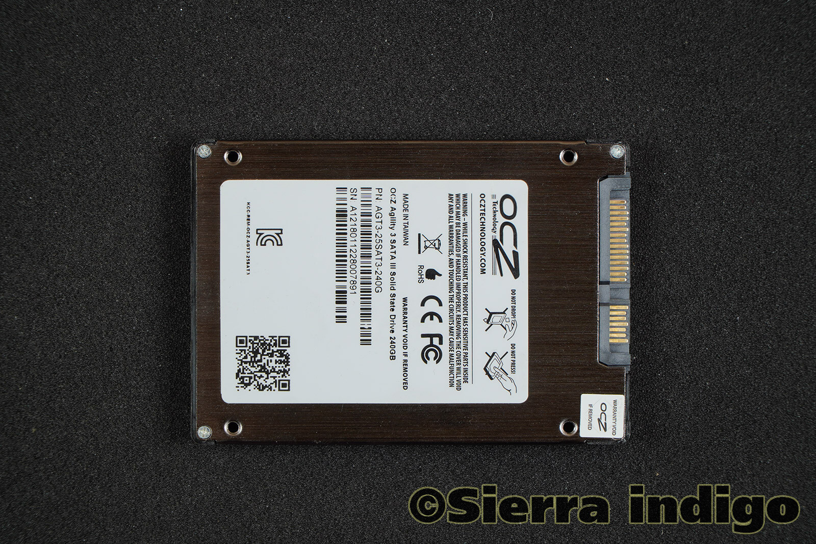 OCZ AGT3-25SAT3-240G Agility SATA III SSD 240GB Disk Drive