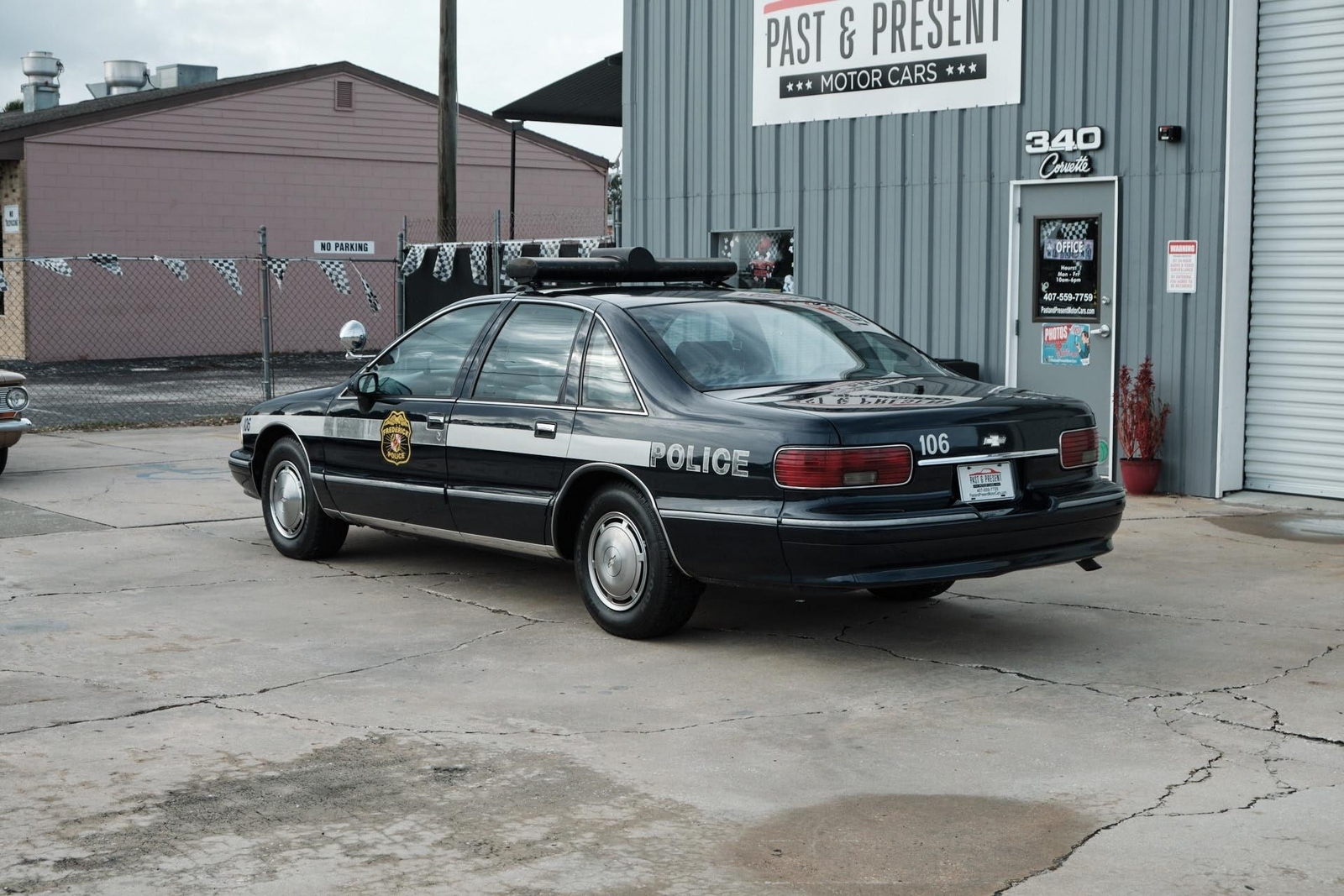 Owner 1993 Chevrolet Caprice Classic Police Car Dark Blue