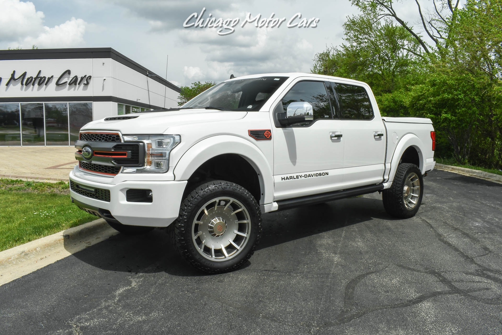 2019 Ford F150 Lariat Harleydavidson Supercharged! 700hp! White Platinum Metal Used Ford F