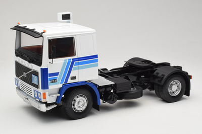Volvo F12 Blue White 1:18 Road Kings | RK180033